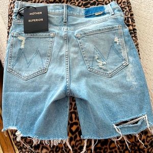 Mother high waisted jean short.  Size 26